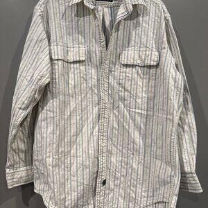 Men’s Ralph Lauren Polo Country 100% Cotton Flannel Shirt Plaid Medium